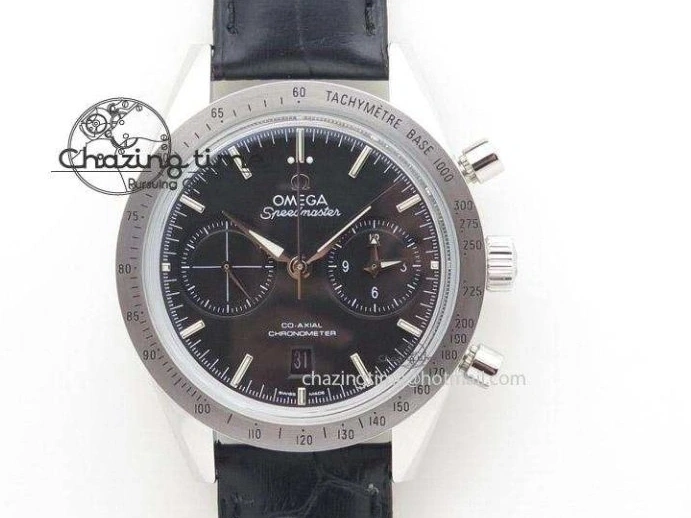 0211 ZipUp Speedmaster Misson To Neptune 1:1 Best Edition Blue Dial On Nylon Strap Quartz 7854